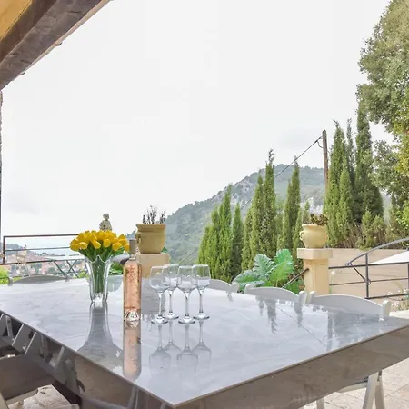 Villa Birds Eye Luxury Castle Paranomic Views Of Monaco Monte Carlo Hills & Sea La Turbie