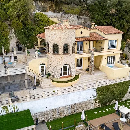 Villa Birds Eye Luxury Castle Paranomic Views Of Monaco Monte Carlo Hills & Sea *